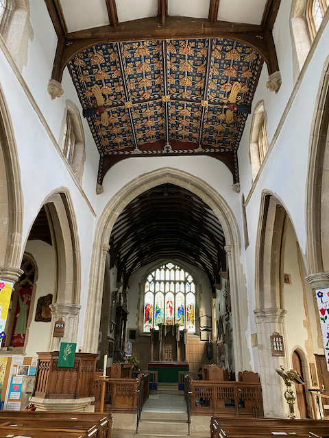 Inside Durham Cathedral